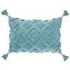 DEKORAČNÍ POLŠTÁŘ Ibiza, 40/60cm, modrá - modrá, Moderní, textil (40/60cm) - Premium Living