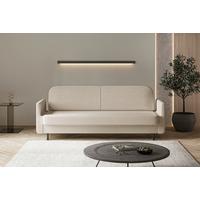 Schlafsofa Cloudy Beige B: 221 cm - Beige, Design, Textil (221/87/84cm) - MID.YOU