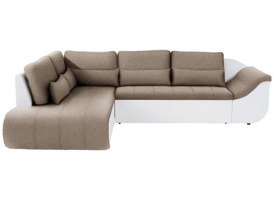 Wohnlandschaft In L-Form Carisma 210x300 cm - Beige/Schwarz, MODERN, Textil (210/300cm) - Ombra Wohnlandschaft In L-Form Carisma 210x300 cm - Beige/Schwarz, MODERN, Textil (210/300cm) - Ombra
