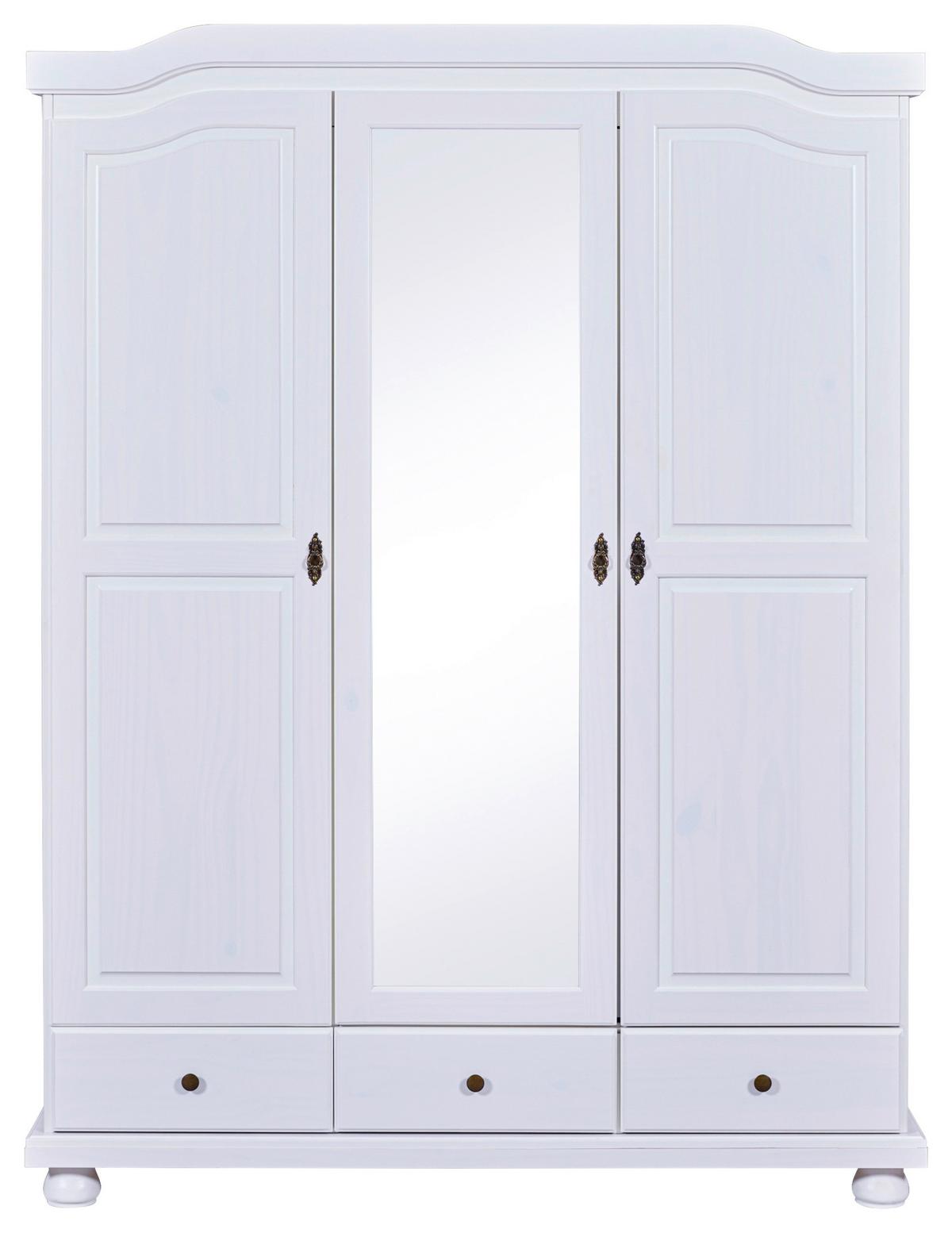 Einzelzimmer Vilmar Kappl Weiß 2-teilig - Weiß, MODERN, Holz - MID.YOU