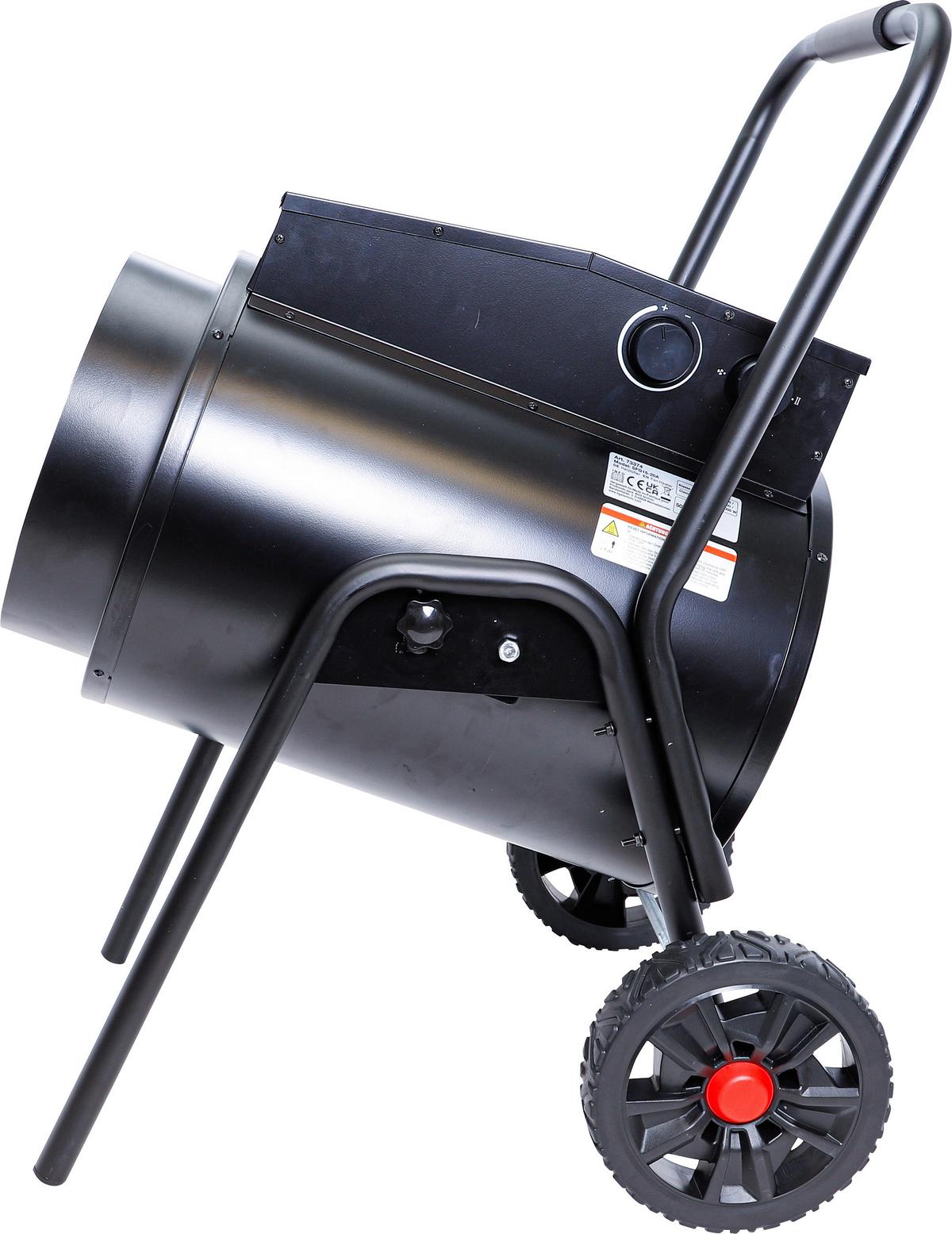 Heizlüfter 73374 - Rot/Schwarz, Basics (65,2/50,8/53,8cm)