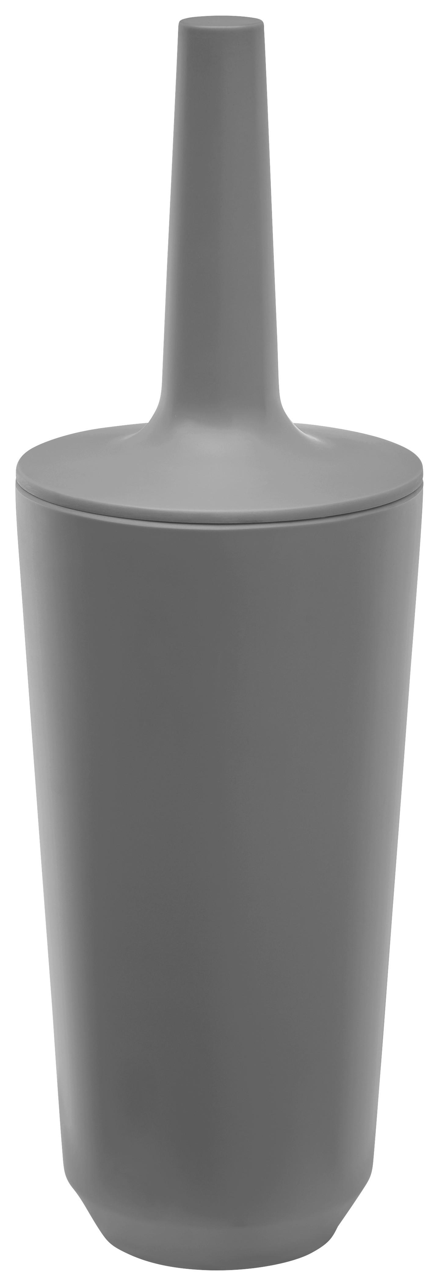 WC ŠTĚTKA LILO - šedá, Moderní, plast (11,43/36,20cm) - Modern Living