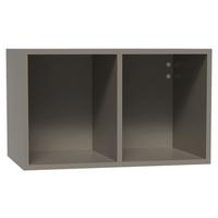 Wandregal Las Vegas Taupegrau B: 60 cm - Taupe, MODERN, Holzwerkstoff (60/36/37cm) - Vertico