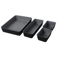 Ordnungssystem Julia - Beige/Schwarz, KONVENTIONELL, Textil - James Wood