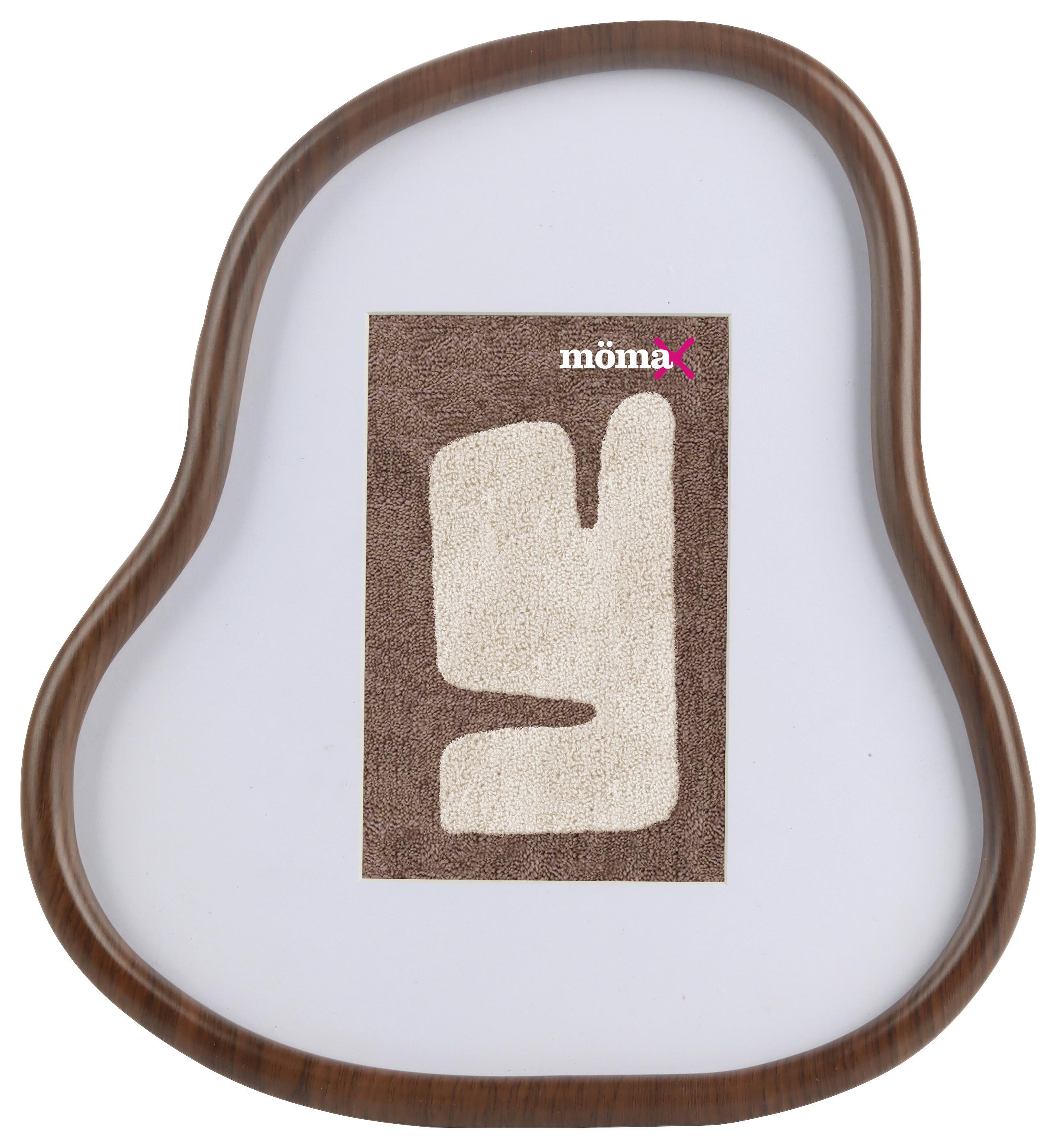 Rám na obrazy NELIO - hnedá, drevo/papier (24,8/27,3/1,8cm) - Mömax