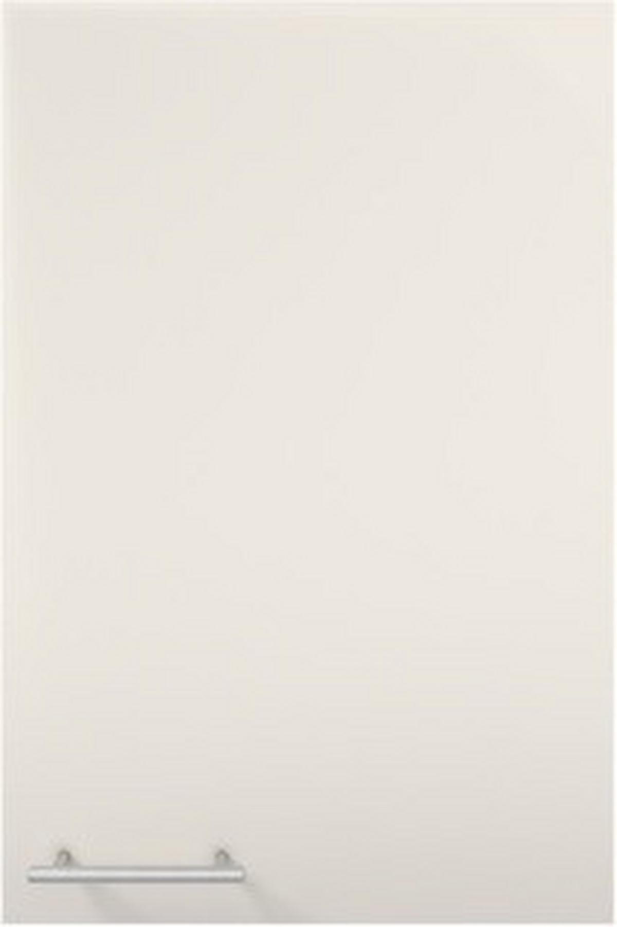 Küchenzeile Base ohne Geräte 200 cm Weiß/Anthrazit - Anthrazit/Weiß, Design, Holzwerkstoff (200cm) - Express