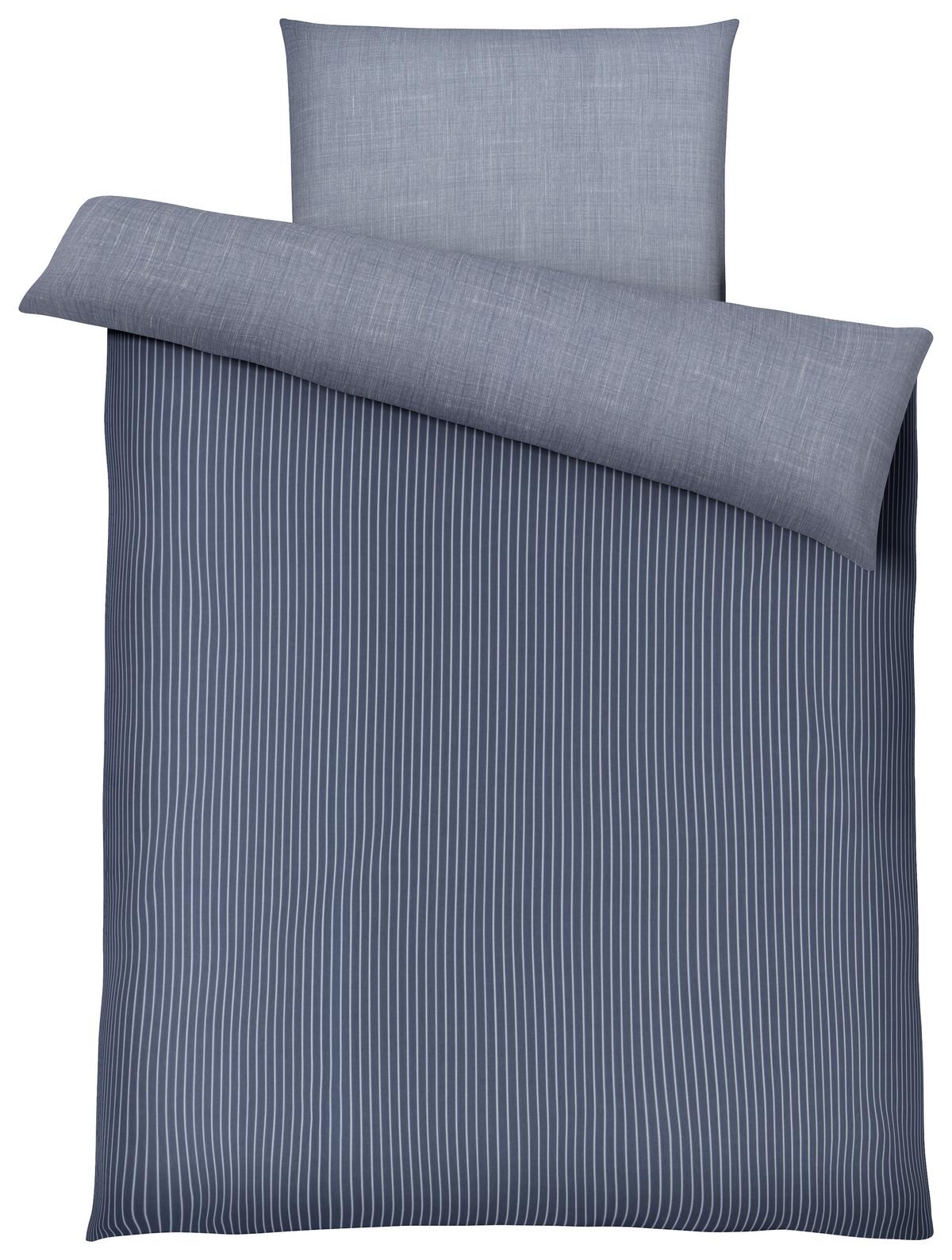 OBOJSTRANNÁ POSTEĽNÁ BIELIZEŇ ZEITGEIST - sivá/antracitová, Modern, textil (135/200cm) - Ibena