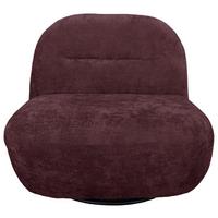 Relaxsessel Bunty Bordeaux B: 85 cm - Bordeaux/Schwarz, Basics, Textil (85/74/85cm) - Livetastic