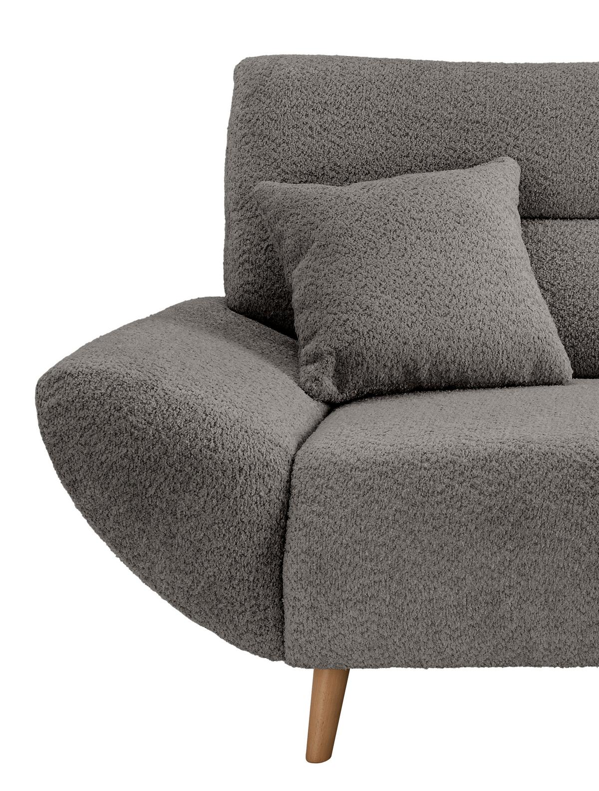 2-Sitzer-Sofa Drago, Anthrazit B: 173 cm - Wildeiche/Anthrazit, KONVENTIONELL, Textil (173/81/90cm) - MID.YOU