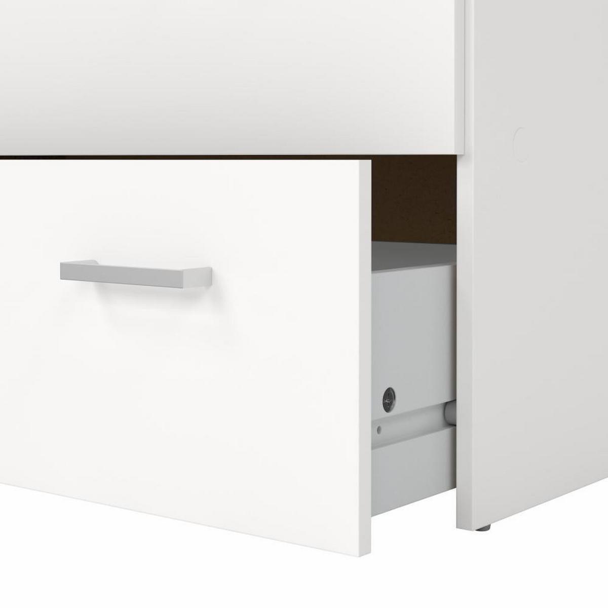Komód Space 74/70cm - fehér, Konventionell (74/70/36cm)