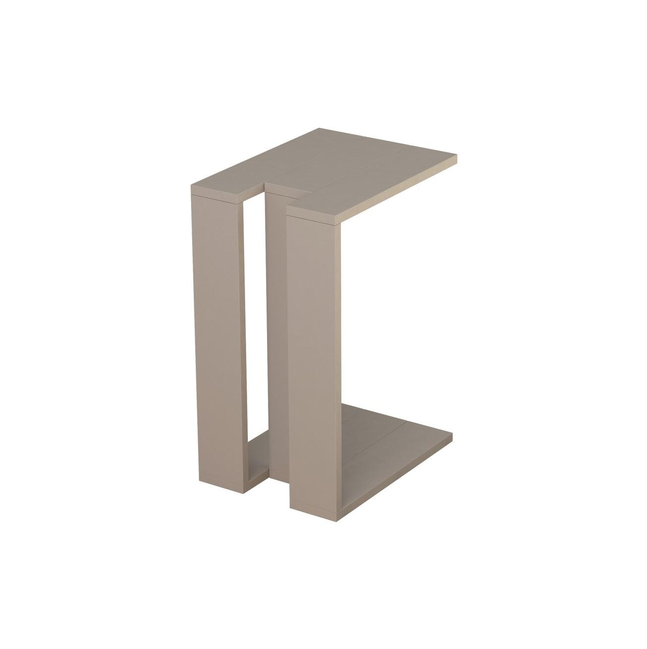 Beistelltisch Muju Beistelltisch - Beige, Design, Holzwerkstoff (30/40/57cm) - Livetastic