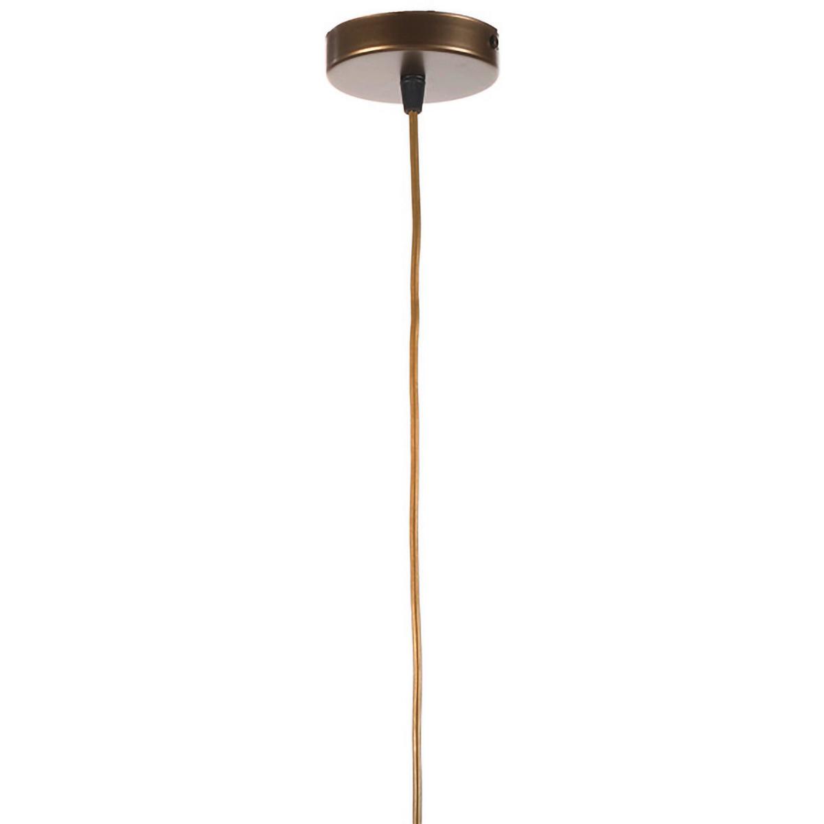 Hängeleuchte 4963/S - Bronzefarben, Design, Metall (50/110cm)