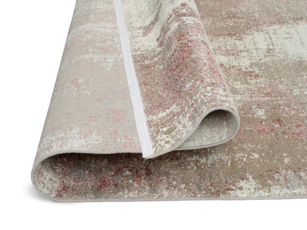 Webteppich Creme/Rosa Limoges 120x170 cm - Creme/Rosa, Design, Textil (120/170cm) - Novel