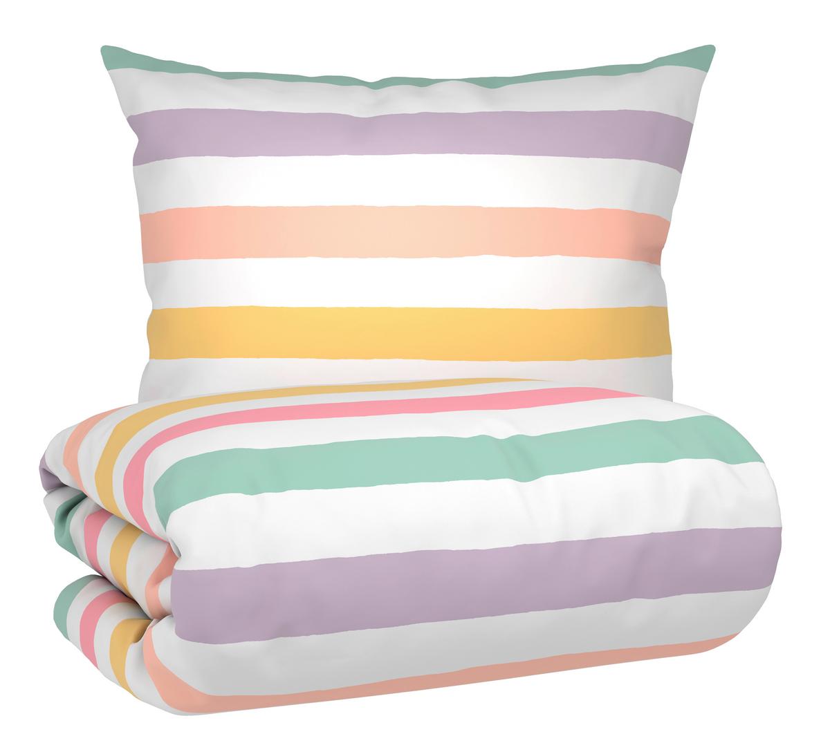 POVLEČENÍ LOTTE - vícebarevná, textil (140/200cm) - Mömax