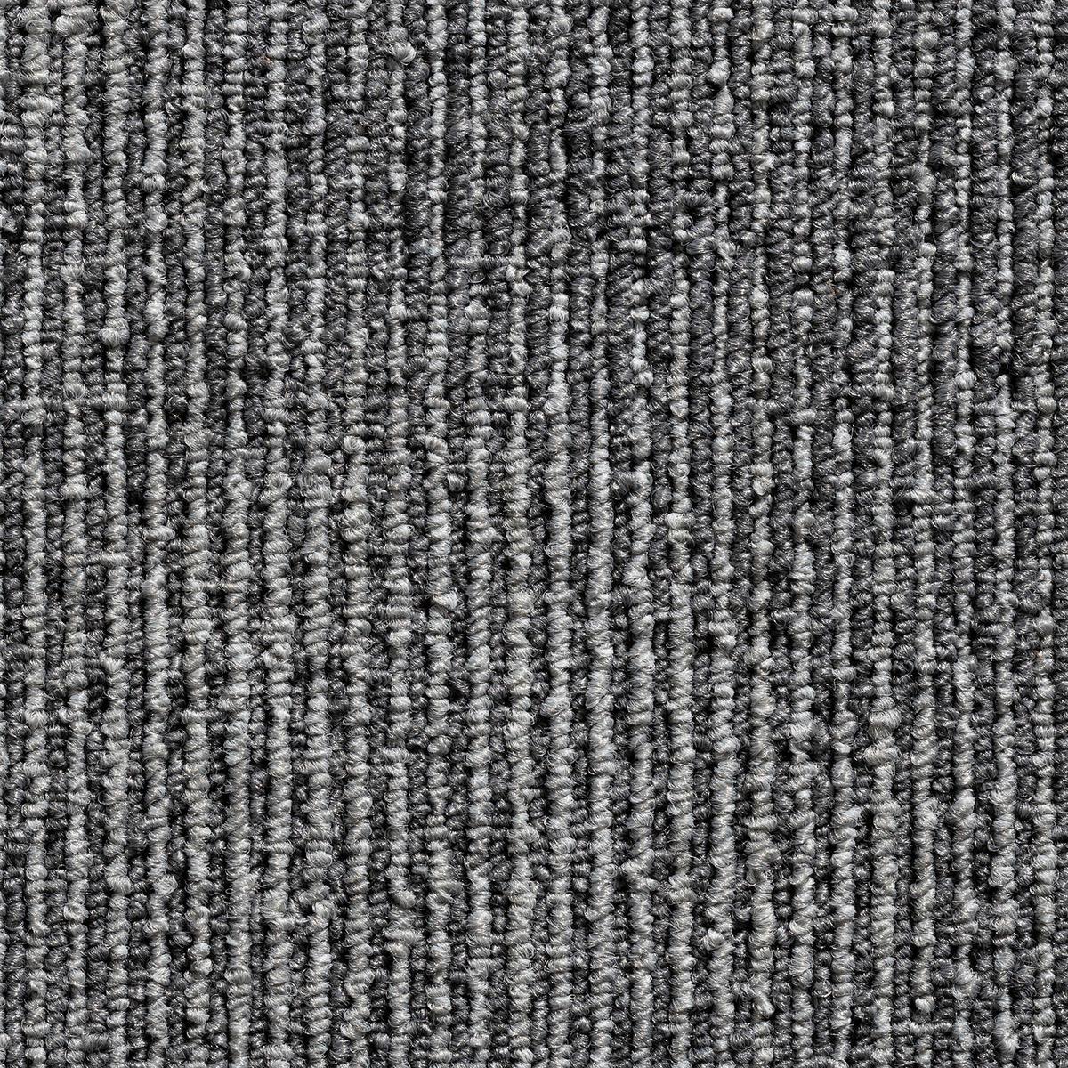 Teppichfliese Grau Marmaris 50x50 Cm Florhöhe 3 Mm - Grau, Basics, Textil (50/50cm)