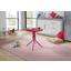 Kinder-Gartentisch Melanie I Stahl, Ø ca. 50 cm - Pink, KONVENTIONELL, Kunststoff/Metall (50/48cm) - Ombra Kinder-Gartentisch Melanie I Stahl, Ø ca. 50 cm - Pink, KONVENTIONELL, Kunststoff/Metall (50/48cm) - Ombra