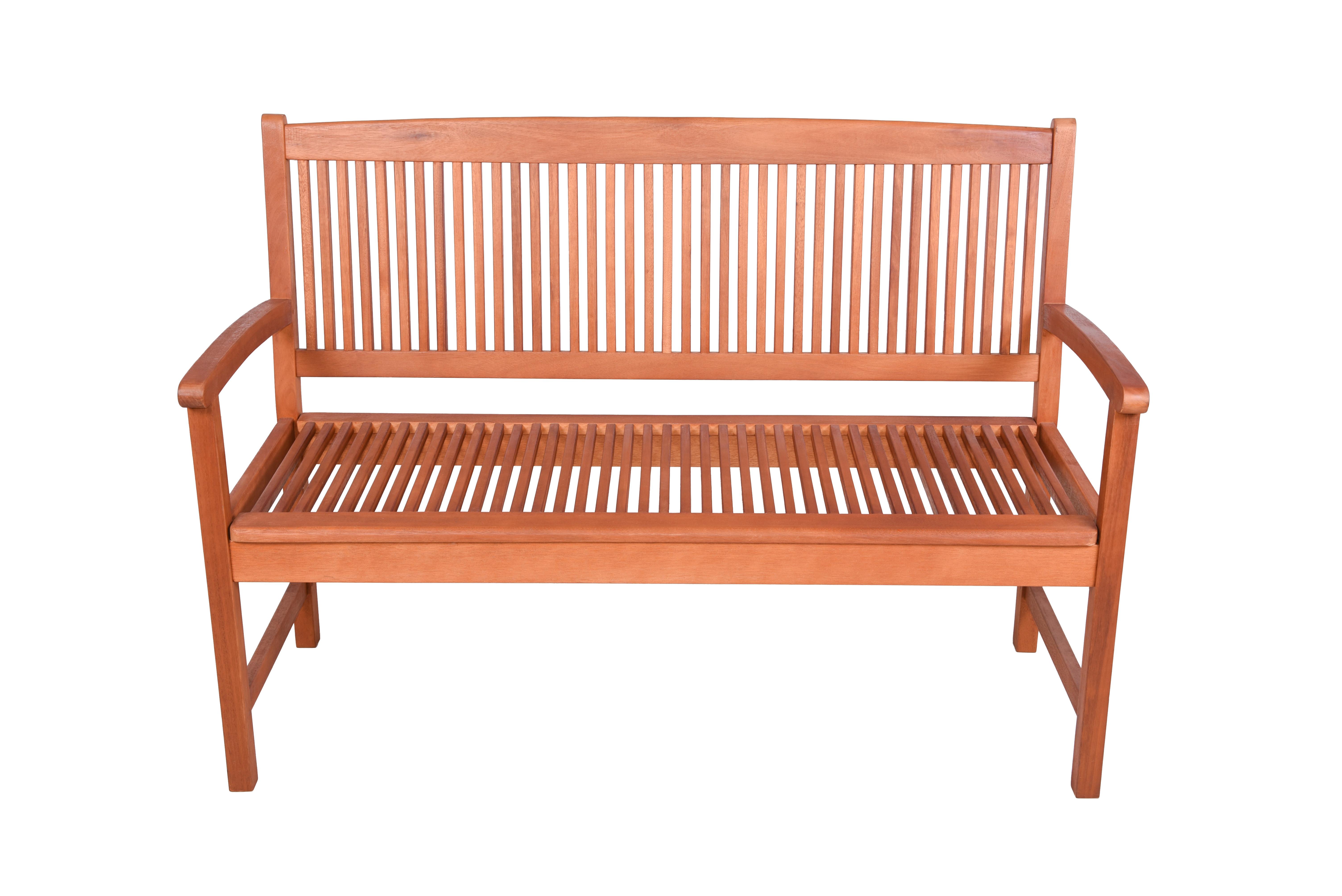 Gartenbank Stockholm - Braun, Basics, Holz (59/90/127cm) - Gardenson