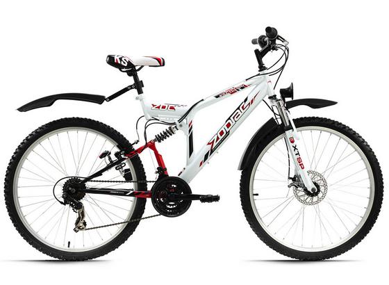 Mountainbike Mtb Fully 26'' Zodiac 574m - Basics, Metall (180/70cm) Mountainbike Mtb Fully 26'' Zodiac 574m - Basics, Metall (180/70cm)
