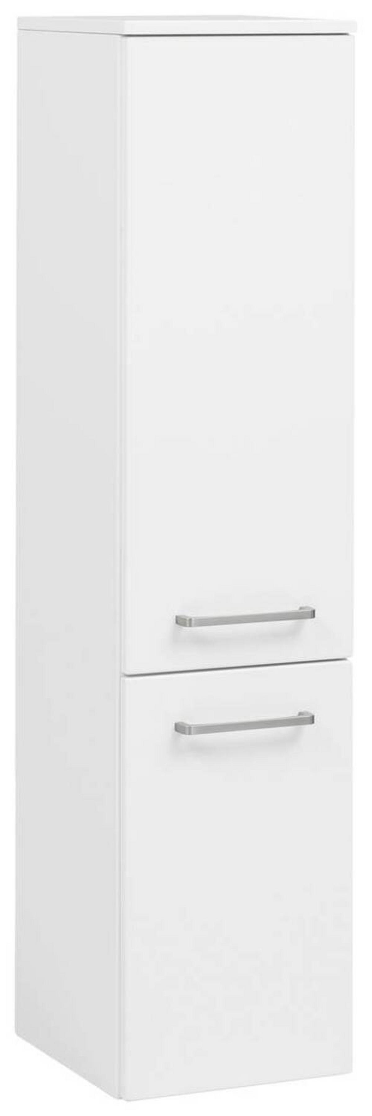 Midischrank Stockholm B: 30 cm Weiß - Weiß, KONVENTIONELL, Holzwerkstoff (30/130/35cm) - Held