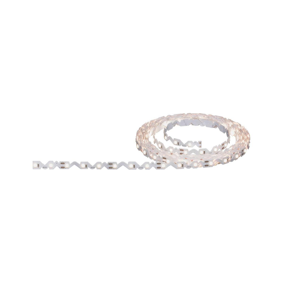 Led-streifen L: 5 M Stufenverstellbar - Weiß, Design, Kunststoff (500/0,9/0,15cm) - Paulmann