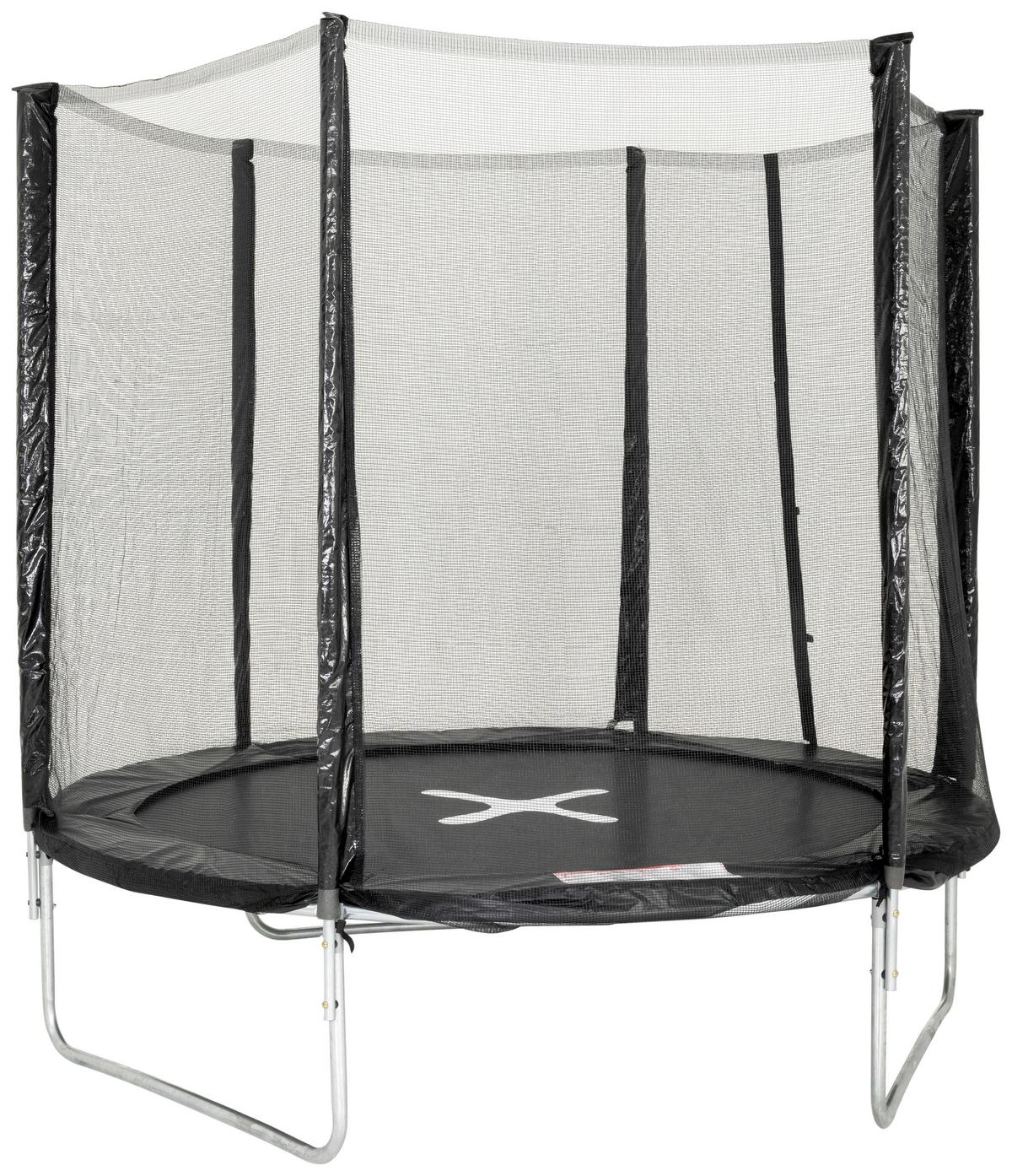 Trampolína P/V: 250/239 CM - čierna, Konventionell, kov/textil (250/239cm) - Mömax