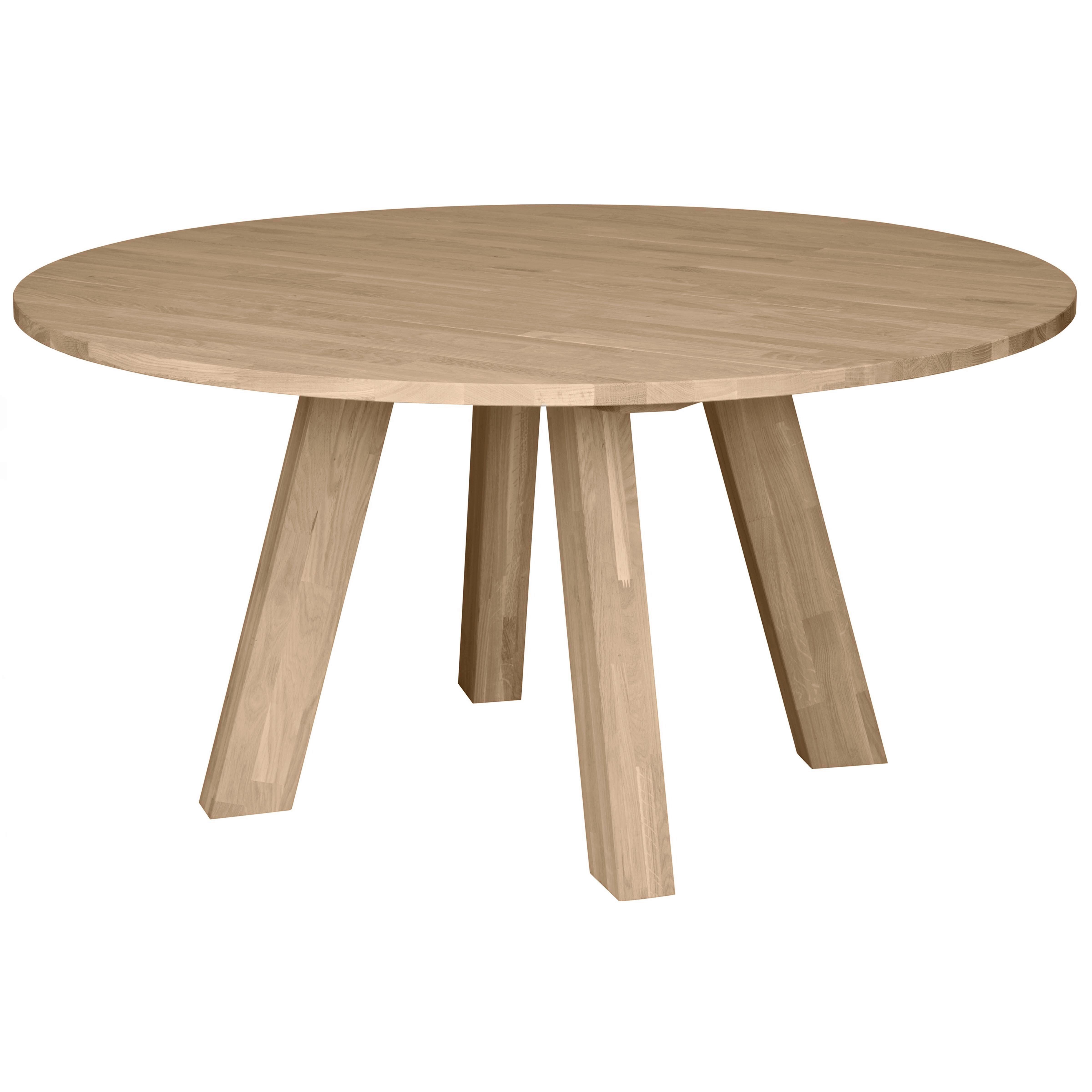 ESSTISCH Rhonda Naturfarben L: 150cm - Naturfarben, MODERN, Holz (150/150/75cm) - Livetastic