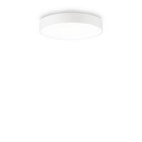 LED-DECKENLEUCHTE Halo Weiß D: 35 cm - Weiß, Basics, Metall (35/9cm) - Ideal Lux
