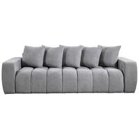Schlafsofa Cloud Grau B: 250 cm - Schwarz/Grau, Basics, Textil (250/86/140cm) - Livetastic