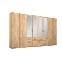 Drehtürenschrank Bingen S. Eiche D. B: 360cm - Sonoma Eiche, MODERN, Holzwerkstoff (360/229/54cm) - Rauch Möbel
