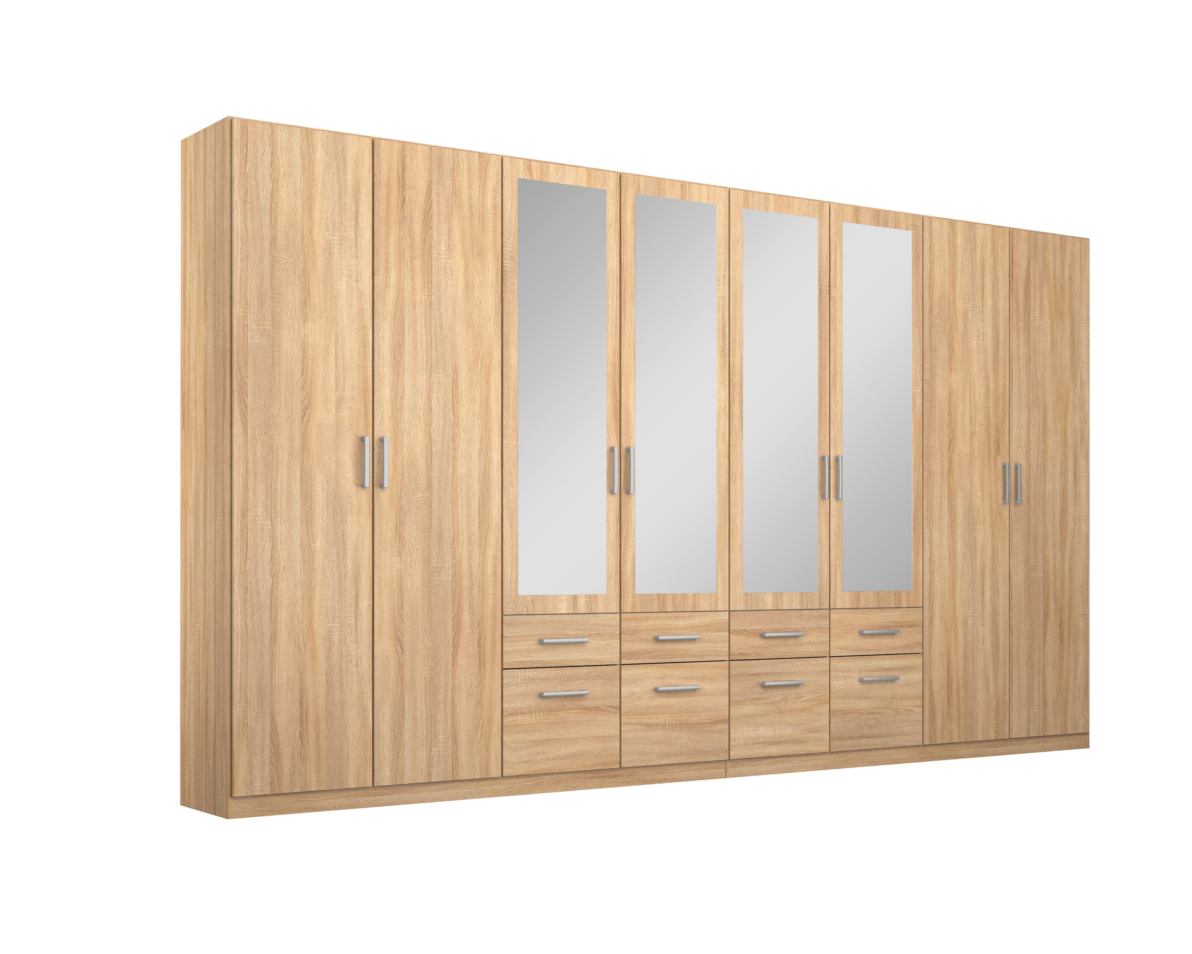 Drehtürenschrank Bingen S. Eiche D. B: 360cm