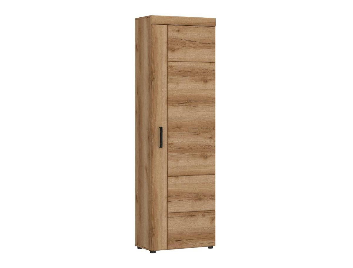 Schrank Cortina Eichefarben Dekor B: 58 cm - Eichefarben, MODERN, Holzwerkstoff (58/195/37,4cm)