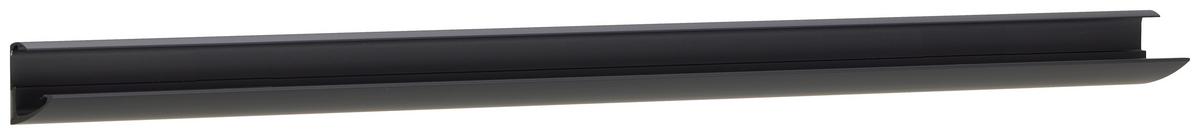 Fachbodenhalter Aluminia18 Schwarz B: 60 cm - Braun, Trend, Metall (60/4/3,6cm)