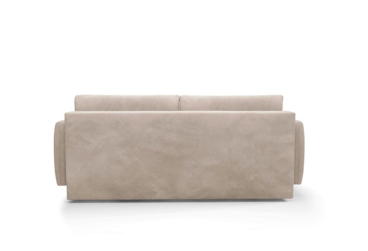 Schlafsofa Ingrid Beige B: 252cm - Beige/Creme, Design, Textil (230/100/103cm) - Livetastic