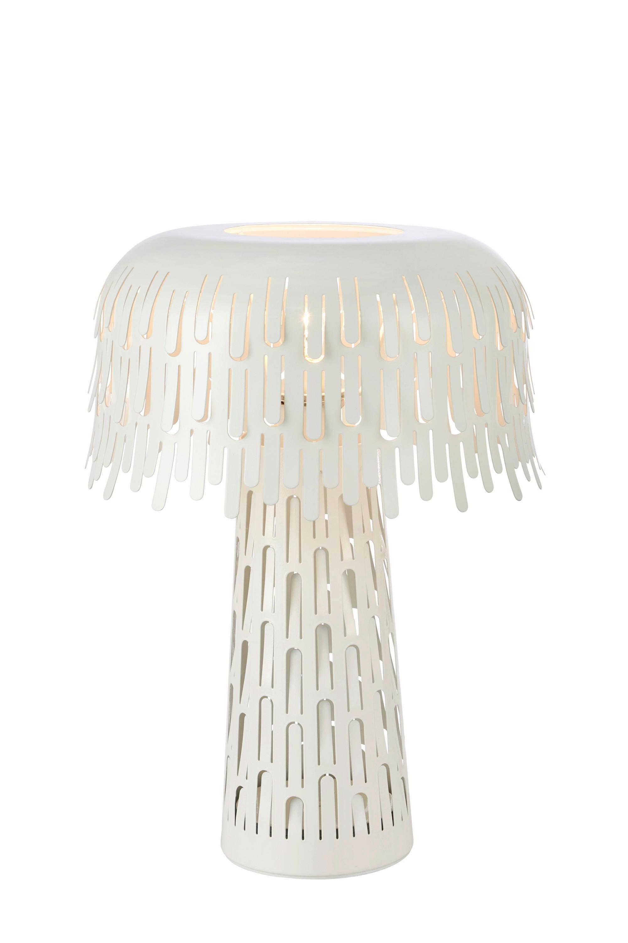 Tischleuchte Markslöjd Verbera Table White - Weiß, Design, Metall (26,5/38cm) - Markslöjd