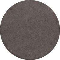 Hochflor Teppich Hellbraun Ata Rund Ø 120 cm - Hellbraun, Design, Textil (120cm) - Novel
