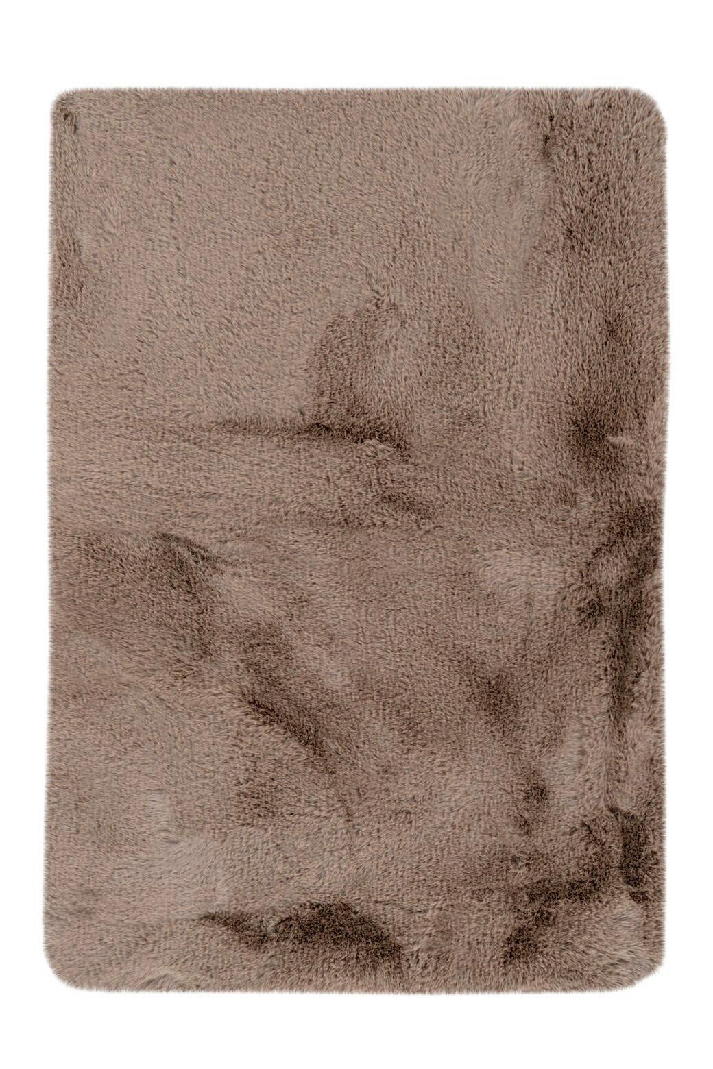 Fellteppich Rabbit Beige, 40x60 cm - Beige, KONVENTIONELL (40/60cm)