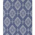 Zierkissen Leticia 45x45 cm Baumwolle Blau mit Zipp - Blau, ROMANTIK / LANDHAUS, Textil (45/45cm) - James Wood