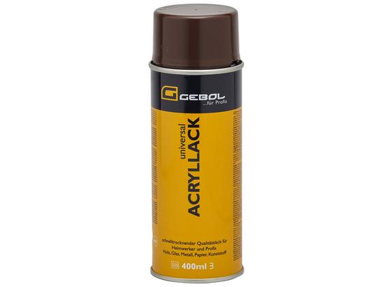 Acryl-Glanzlack Schokobraun - Braun, KONVENTIONELL (0,40l) - Gebol Acryl-Glanzlack Schokobraun - Braun, KONVENTIONELL (0,40l) - Gebol