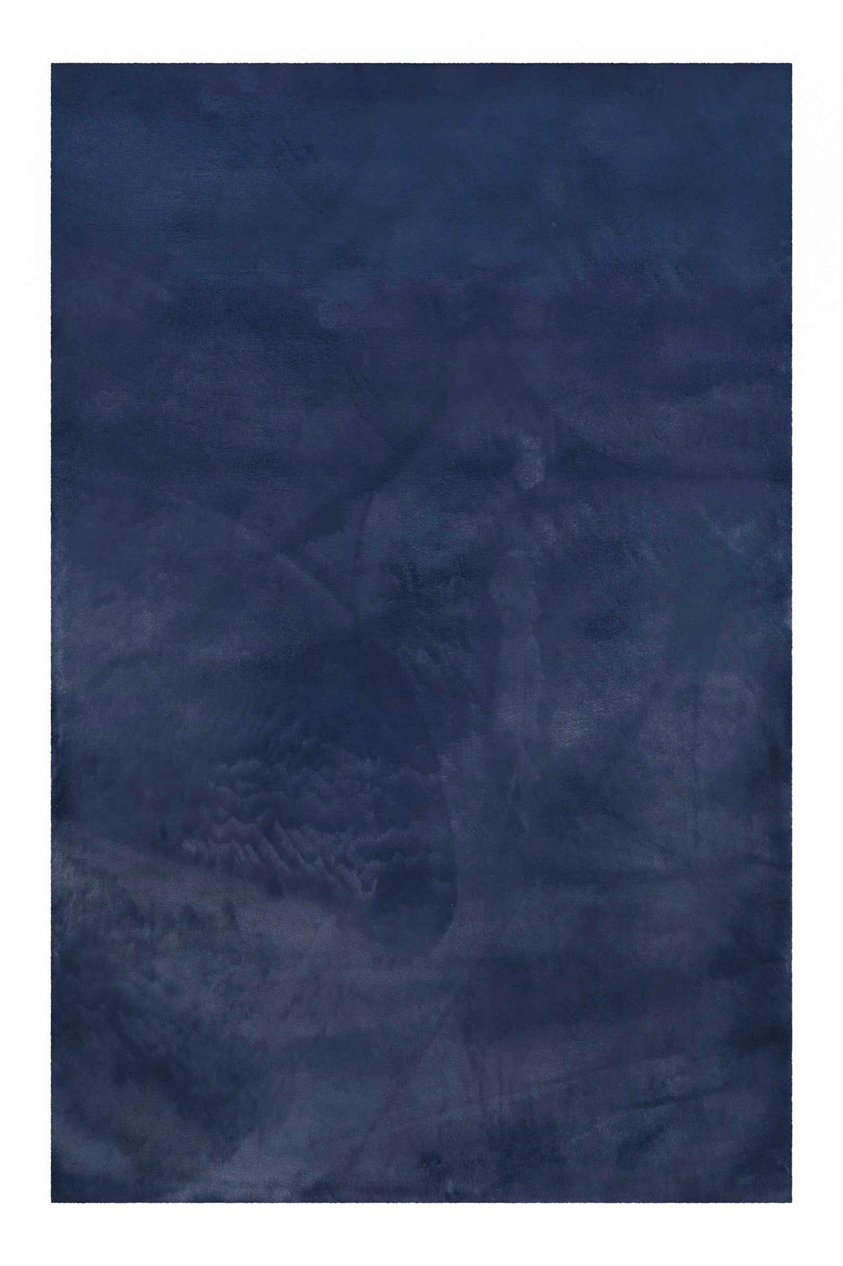 Hochflorteppich Dunkelblau, BxL: ca. 200x200cm - Dunkelblau, KONVENTIONELL, Textil (200/200cm) - Esprit