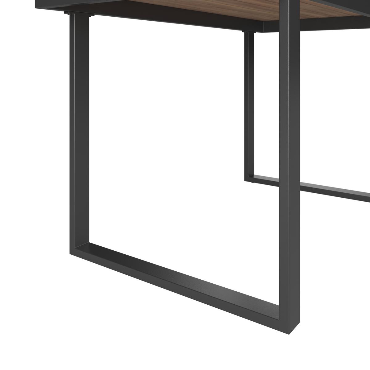 Loungegarnitur 3-Tlg Bern Metall/Kunststoff mit Kissen - Dunkelgrau/Anthrazit, MODERN, Kunststoff/Textil (254/184cm) - Beldano