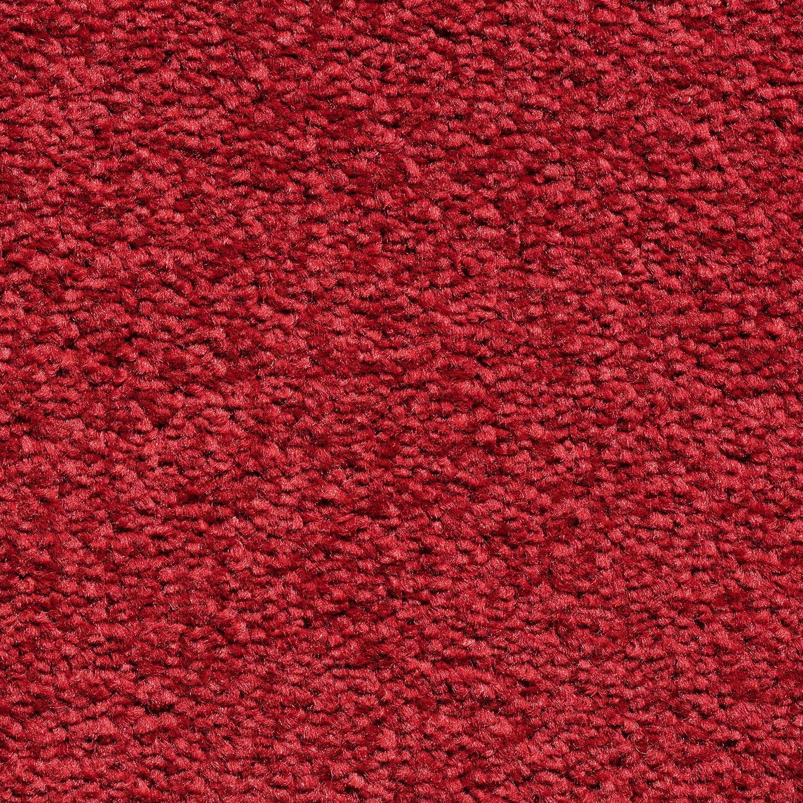 Teppichfliese Rot Carousel 50x50 cm Florhöhe 10 mm - Rot, Basics, Textil (50/50cm)