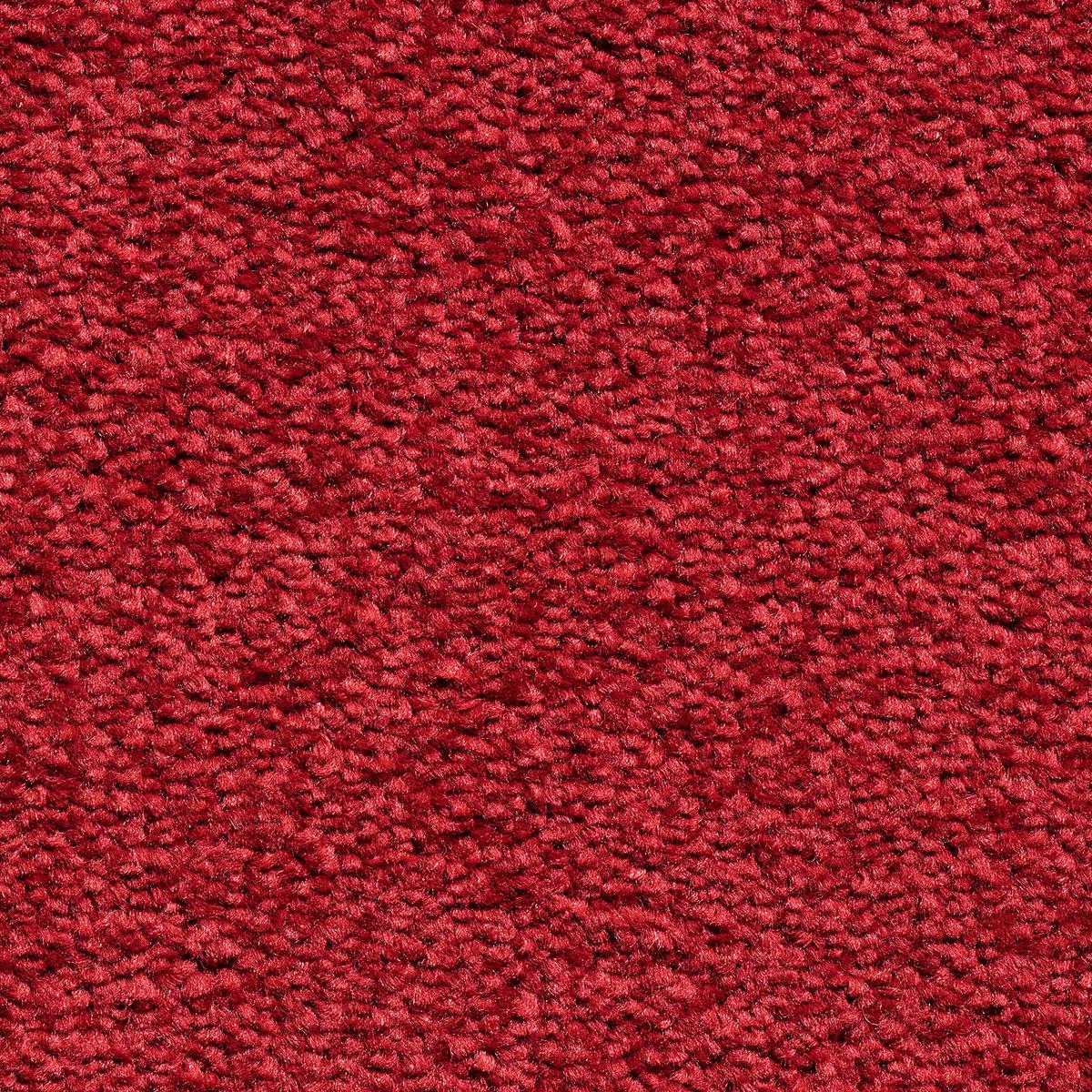 Teppichfliese Rot Carousel 50x50 cm Florhöhe 10 mm - Rot, Basics, Textil (50/50cm)