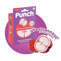 Špongia APPLE PUNCH VILEDA PUNCH APPLE HUBKA - viacfarebná, Basics, plast - Vileda