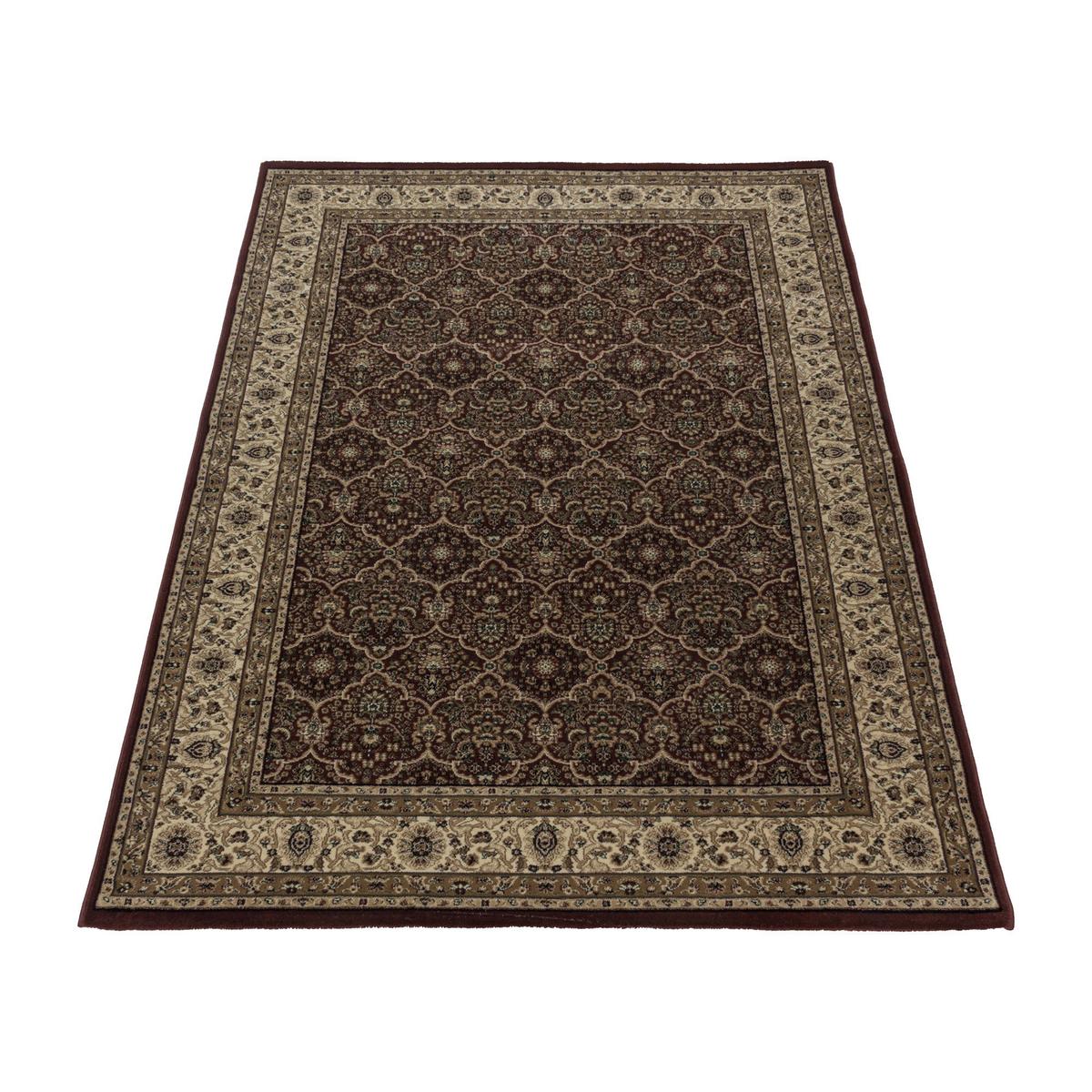 Orientalischer Webteppich Rot Naturfaser Kashmir 80x150 cm - Rot, LIFESTYLE, Textil (80/150cm)