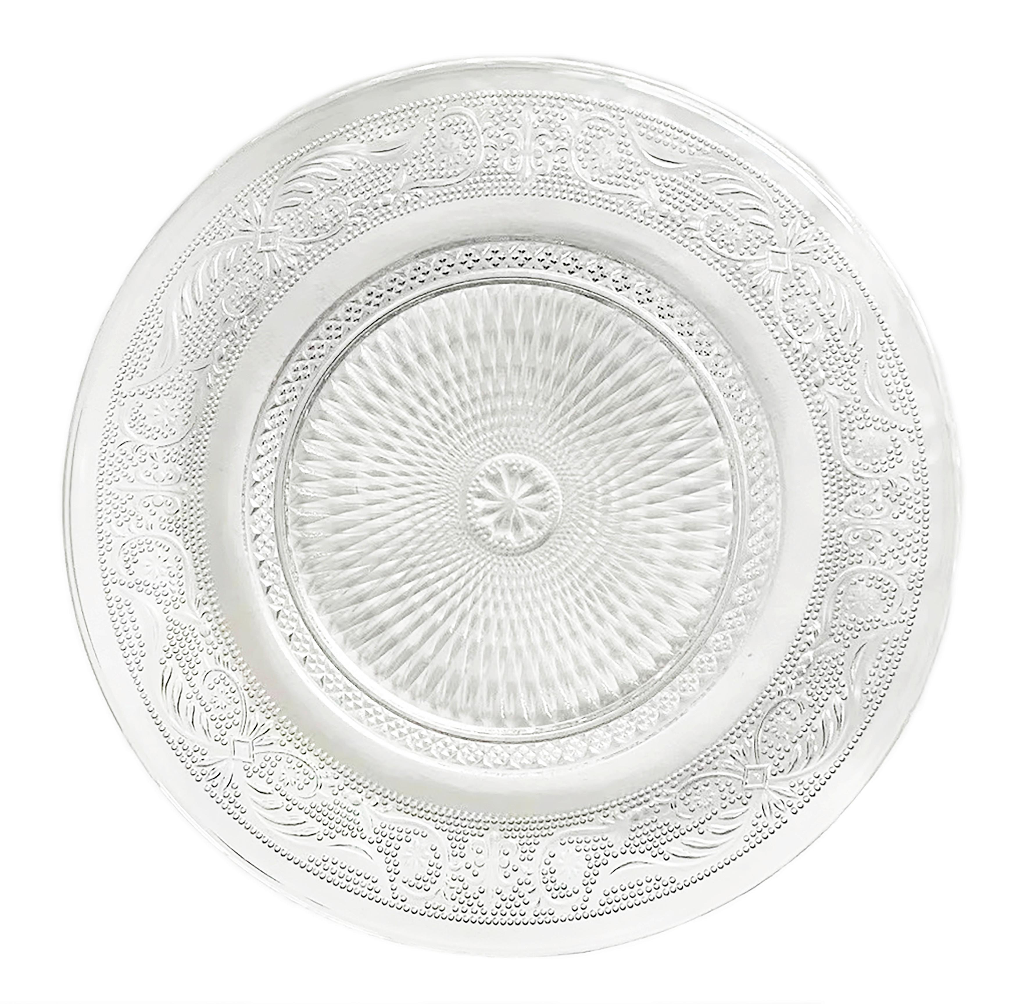 Tányér Samanta - átlátszó, Basics, Üveg (20/1,5cm) - James Wood