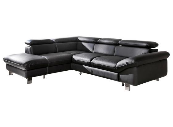 Wohnlandschaft in L-Form Driver 214x266 cm - Chromfarben/Schwarz, MODERN, Textil (214/266cm) Wohnlandschaft in L-Form Driver 214x266 cm - Chromfarben/Schwarz, MODERN, Textil (214/266cm)