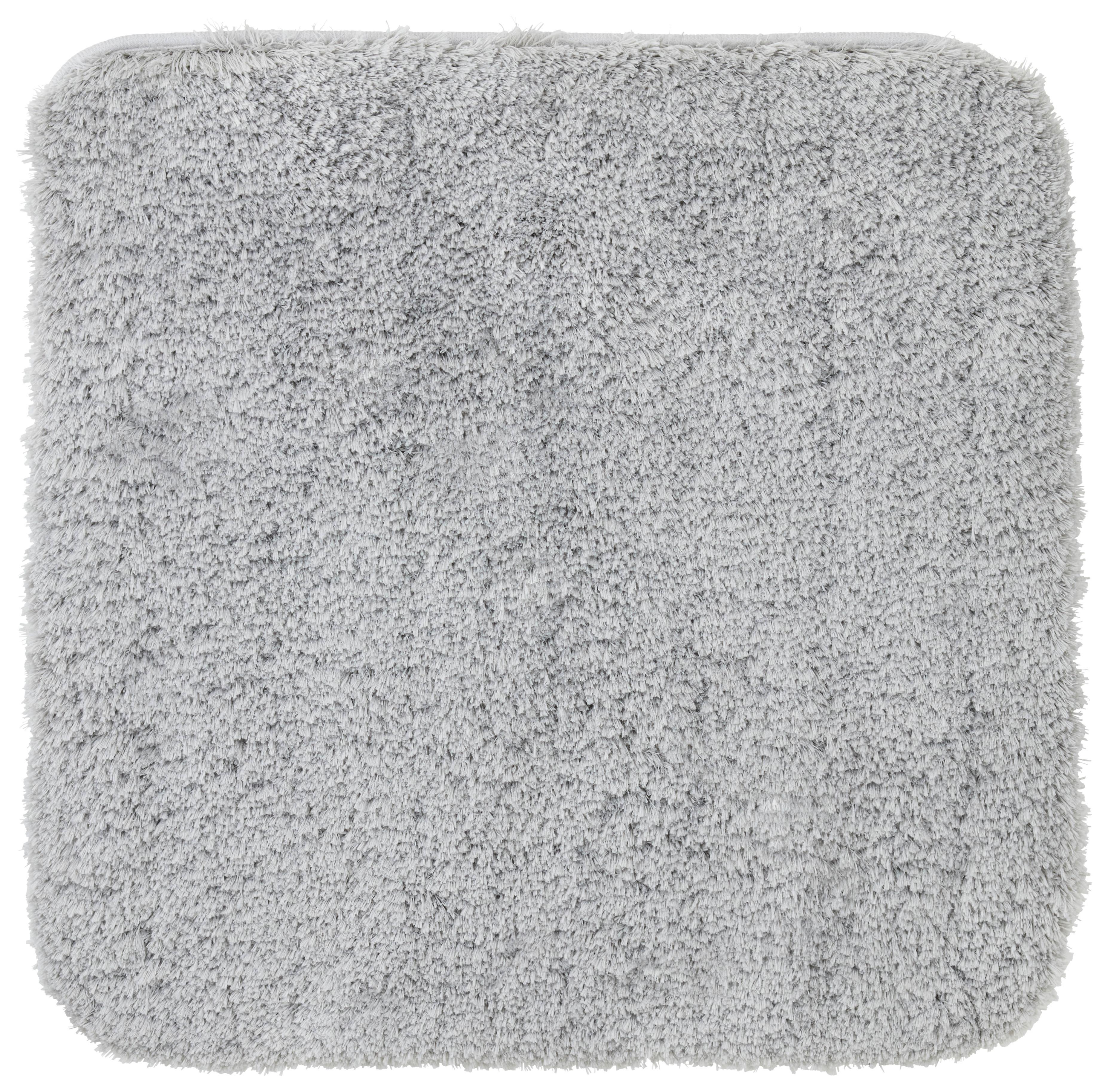 WC predložka Chris, 50/50cm, strieborná - sivá, textil (50/50cm) - Premium Living