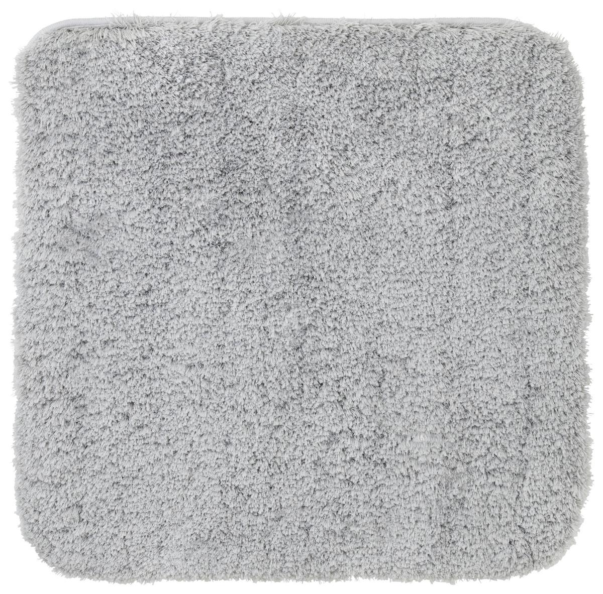 WC predložka Chris, 50/50cm, strieborná - sivá, textil (50/50cm) - Premium Living