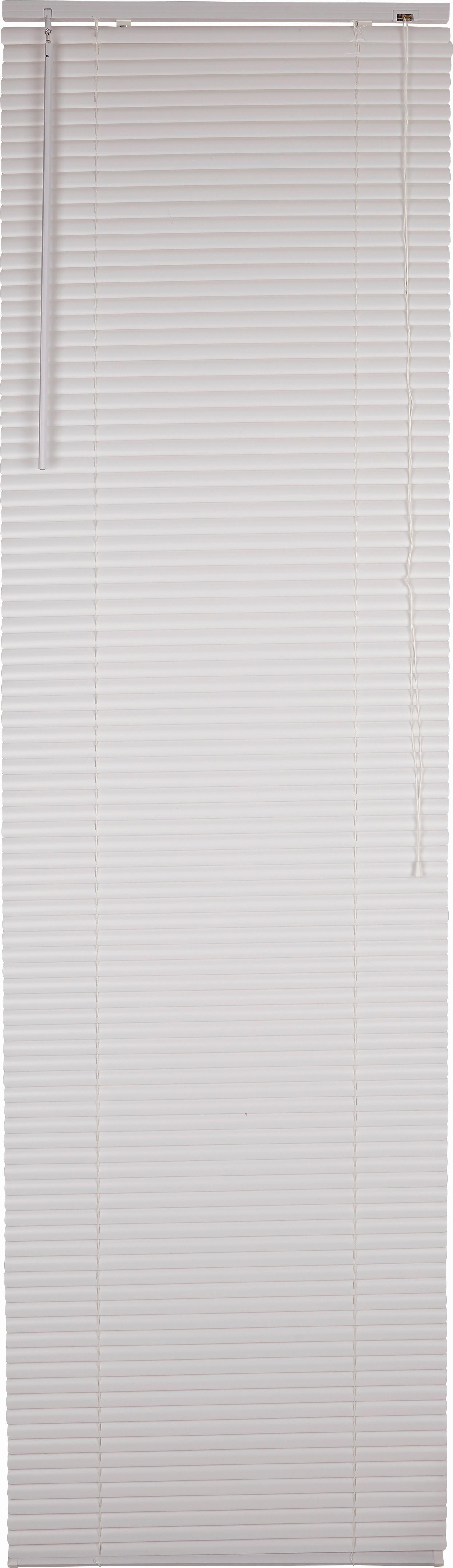 Jalousie Astrid 60x220 cm Kunststoff Weiß Schnurzug