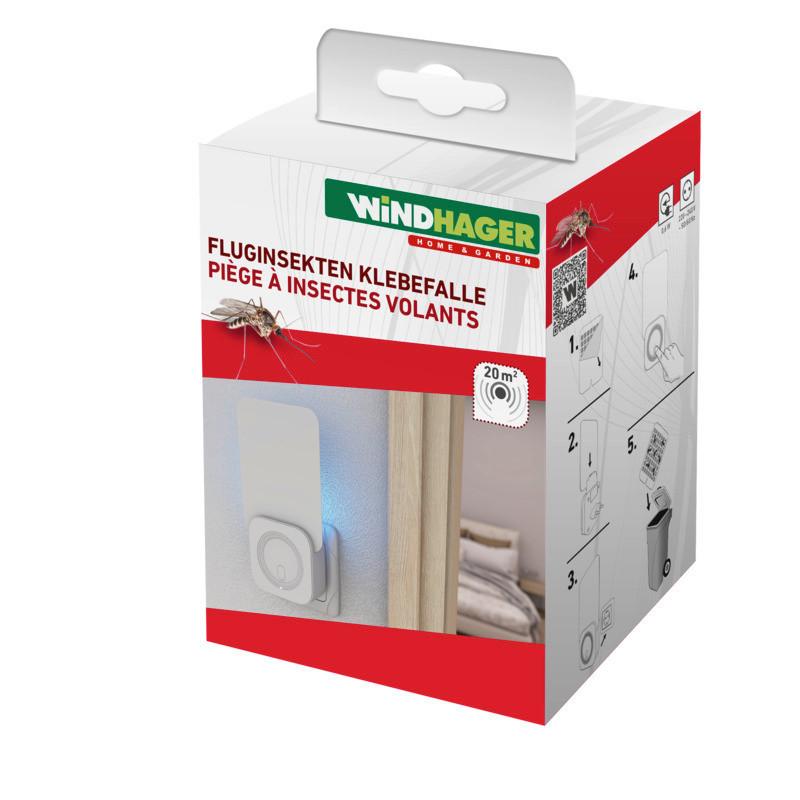 FLIEGENFÄNGER FLUGINSEKTEN KLEBEFALLE MIT - Weiß, Basics (120/130/75cm) - Windhager